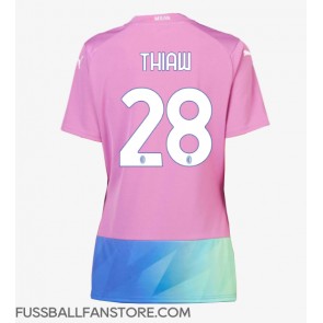 AC Milan Malick Thiaw #28 Replik 3rd trikot Damen 2023-24 Kurzarm